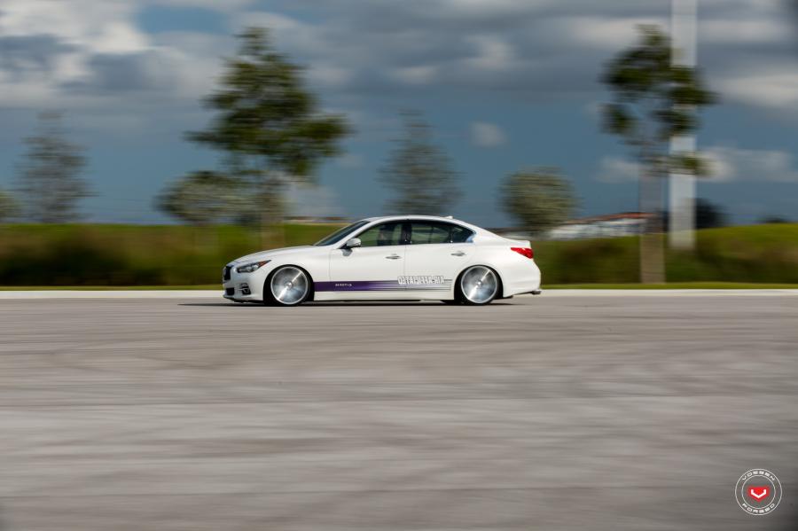  Infiniti Q50 on Vossen Wheels (VPS-318) 2017 года  (фото 45 из 68)